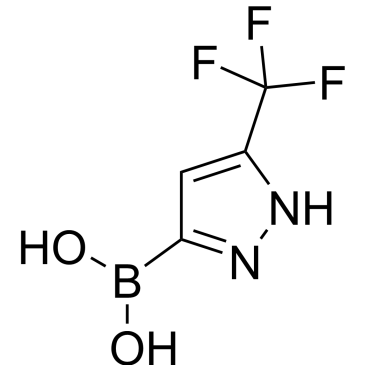 (5-(Trifluoromethyl)-1H-pyrazol-3-yl)boronic acid|CS-0080480