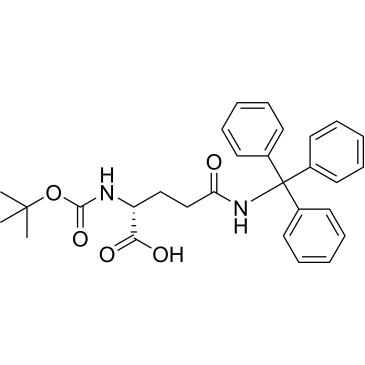 (R)-2-((tert-Butoxycarbonyl)amino)-5-oxo-5-(tritylamino)pentanoic acid|CS-0080762
