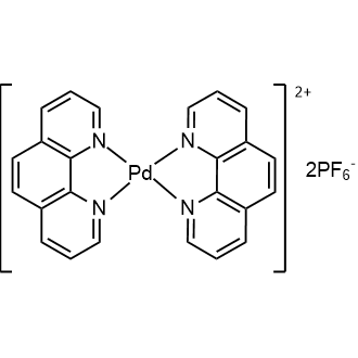 Bis(1,10-phenanthroline)palladium(II) Bis(hexafluorophosphate)|CS-0080836
