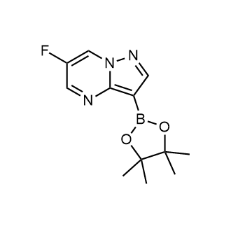 6-Fluoro-3-(4,4,5,5-tetramethyl-1,3,2-dioxaborolan-2-yl)pyrazolo[1,5-a]pyrimidine|CS-0080867