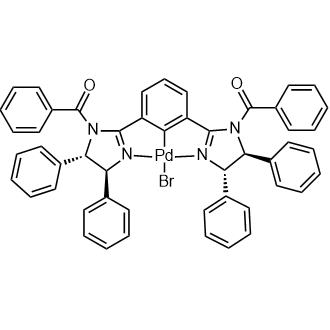 Bromo[[1,3-bis[(4S,5S)-1-benzoyl-4,5-diphenyl-2-imidazolin-2-yl]benzene]palladium(II)]|CS-0080889