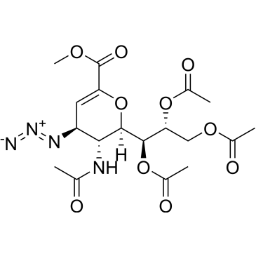 (1S,2R)-1-((2R,3R,4S)-3-Acetamido-4-azido-6-(methoxycarbonyl)-3,4-dihydro-2H-pyran-2-yl)propane-1,2,3-triyl triacetate|CS-0081277