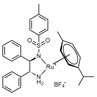 {[(1R,2R)-2-Amino-1,2-diphenylethyl](4-toluenesulfonyl)amido}(p-cymene)ruthenium(II) tetrafluoroborate|CS-0081292