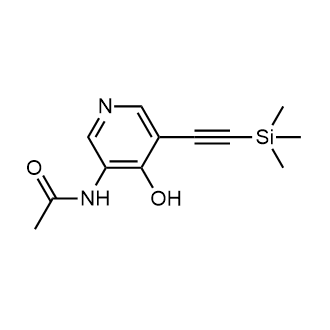 N-(4-Hydroxy-5-((trimethylsilyl)ethynyl)pyridin-3-yl)acetamide|CS-0081587