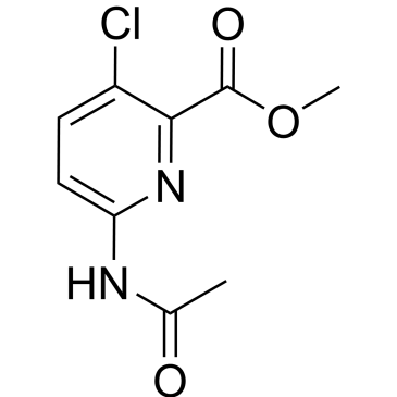 Methyl 6-acetamido-3-chloropicolinate|CS-0081636