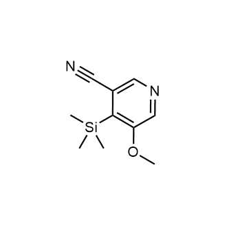5-Methoxy-4-(trimethylsilyl)nicotinonitrile|CS-0081645