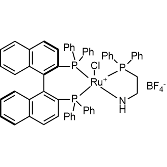 Chloro[(R)-2,2'-bis(diphenylphosphino)-1,1'-binaphthyl][2-(diphenylphosphino)ethanamine]ruthenium(II) tetrafluoroborate|CS-0082242
