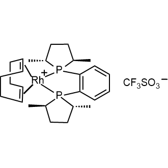 1,2-Bis[(2R,5R)-2,5-dimethylphospholano]benzene(cyclooctadiene)rhodium(I) trifluoromethanesulfonate|CS-0082348