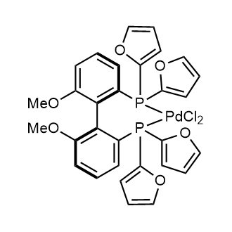 Dichloro[(R)-(+)-2,2'-bis(di-2-furanylphosphino)-6,6'-dimethoxy-1,1'-biphenyl]palladium(II)|CS-0082411