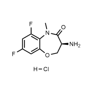 (S)-3-Amino-6,8-difluoro-5-methyl-2,3-dihydrobenzo[b][1,4]oxazepin-4(5H)-one hydrochloride|CS-0082428