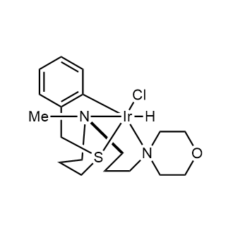 Chlorohydro[2-[[[3-[methyl[3-(4-morpholinyl-κN4)propyl]amino-κN]propyl]thio-κS]methyl]phenyl-κC]iridium(III)|CS-0082878