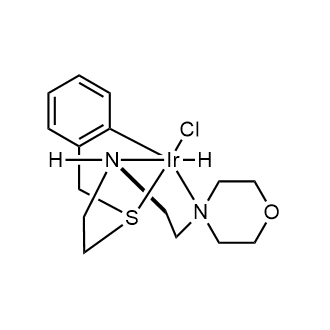 Chlorohydro[2-[[(R)-[2-[(R)-[2-(4-morpholinyl-κN4)ethyl]amino-κN]ethyl]thio-κS]methyl]phenyl-κC]iridium(III)|CS-0082881