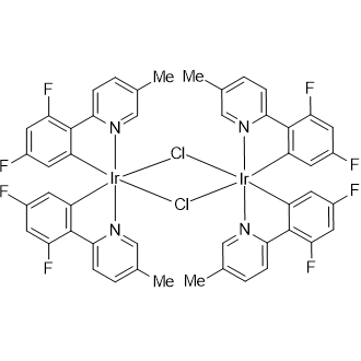 Di-μ-chlorotetrakis[3,5-difluoro-2-(5-methyl-2-pyridinyl-κN)phenyl-κC]diiridium|CS-0082933