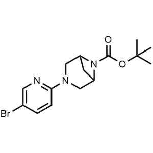 tert-Butyl 3-(5-bromopyridin-2-yl)-3,6-diazabicyclo[3.1.1]heptane-6-carboxylate|CS-0083513