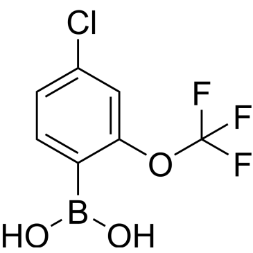 (4-Chloro-2-(trifluoromethoxy)phenyl)boronic acid|CS-0083800