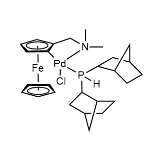 2-(Dimethylaminomethyl)ferrocen-1-yl-palladium(II) chloride Dinorbornylphosphine Complex|CS-0083917