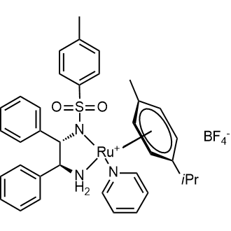 {[(1S,2S)-2-Amino-1,2-diphenylethyl](4-toluenesulfonyl)amido}(p-cymene)(pyridine)ruthenium(II) tetrafluoroborate|CS-0084275