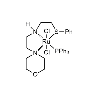 Dichloro[rel-[N(S)]-N-[2-[(R)-phenylthio-κS]ethyl]-4-morpholineethanamine-κNN4,κN4](triphenylphosphine)ruthenium(II)|CS-0084571
