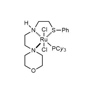 Dichloro[N-[2-(phenylthio-κS)ethyl]-[4-morpholineethanamine-κNN1,κN1](tricyclohexylphosphine)ruthenium(II)|CS-0084573