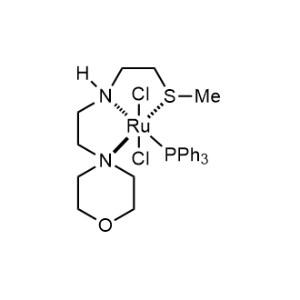 Dichloro[rel-[N(S)]-N-[2-[(R)-methylthio-κS]ethyl]-4-morpholineethanamine-κNN4,κN4](triphenylphosphine)ruthenium(II)|CS-0084578