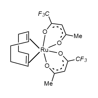 Bis(1,1,1-trifluoro-2,4-pentanedionato)(1,5-cyclooctadiene)ruthenium(II)|CS-0084684
