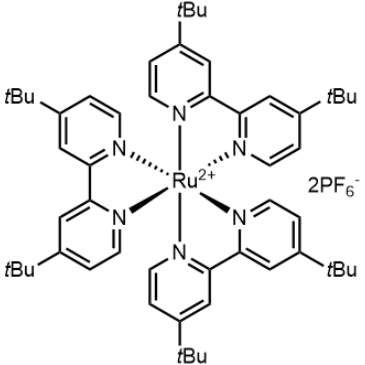 Tris[4,4'-bis(t-butyl)-2,2'-bipyridine]ruthenium(II) hexafluorophosphate|CS-0084982