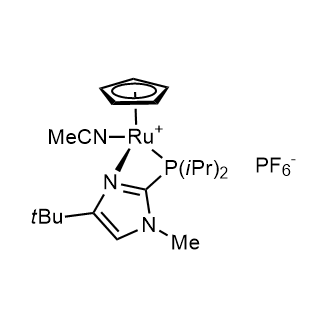 Acetonitrile(cyclopentadienyl)[2-(di-i-propylphosphino)-4-(t-butyl)-1-methyl-1H-imidazole]ruthenium(II) hexafluorophosphate|CS-0085022