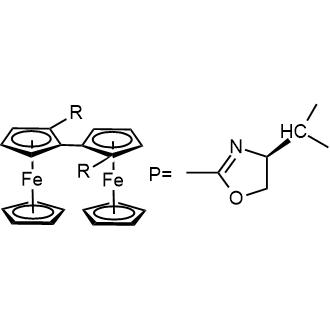 (S,S'')-2,2''-Bis[(S)-4-isopropyloxazolin-2-yl]-1,1''-biferrocene|CS-0085136