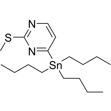 2-Methylthio-4-(tributylstannyl)pyrimidine|CS-0085181