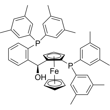 (S)-(-)-[(S)-2-Di(3,5-xylyl)phosphinoferrocenyl][2-di(3,5-xylyl)phosphinophenyl]methanol|CS-0085249