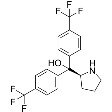 (S)-Pyrrolidin-2-ylbis(4-(trifluoromethyl)phenyl)methanol|CS-0085701