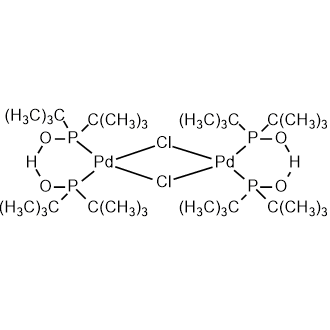 Dihydrogen Di-μ-chlorotetrakis(di-tert-butylphosphinito)dipalladate|CS-0086328