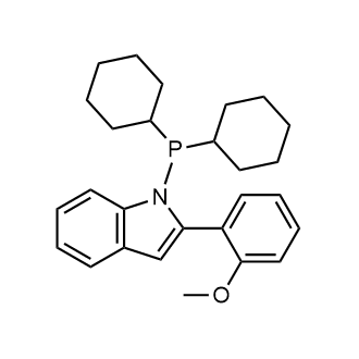 N-(Dicyclohexylphosphino)-2-(2'-methoxyphenyl)indole|CS-0086414