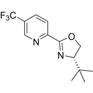 2-[(4S)-4-(1,1-Dimethylethyl)-4,5-dihydro-2-oxazolyl]-5-(trifluoromethyl)pyridine|CS-0086738