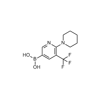 (6-(Piperidin-1-yl)-5-(trifluoromethyl)pyridin-3-yl)boronic acid|CS-0086811