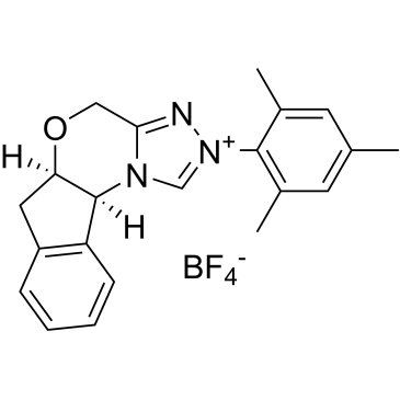 (5aR,10bS)-2-Mesityl-5a,10b-dihydro-4H,6H-indeno[2,1-b][1,2,4]triazolo[4,3-d][1,4]oxazin-2-iumtetrafluoroborate|CS-0087151