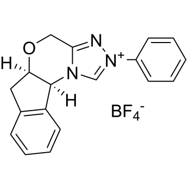 (5aR,10bS)-2-Phenyl-5a,10b-dihydro-4H,6H-indeno[2,1-b][1,2,4]triazolo[4,3-d][1,4]oxazin-2-iumtetrafluoroborate|CS-0087158