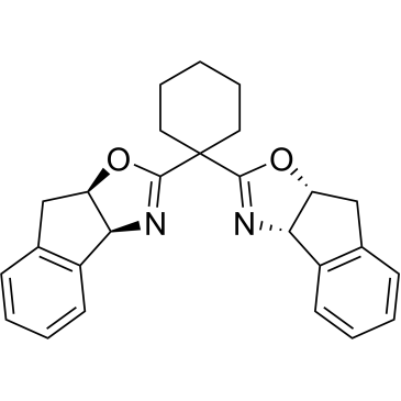 (3aS,3a'S,8aR,8a'R)-2,2'-Cyclohexylidenebis[8,8a-dihydro-3aH-indeno[1,2-d]oxazole]|CS-0087484