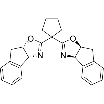 (3aR,​3'aR,​8aS,​8'aS)​-2,​2'-​Cyclopentylidenebis[​3a,​8a-​dihydro-8H-indeno[1,​2-​d]​oxazole]|CS-0087503