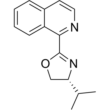 1-​[(4R)​-​4,​5-​Dihydro-​4-​isopropyl​-​2-​oxazolyl]​isoquinoline|CS-0087539