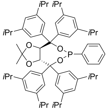(3aR,8aR)-(-)-4,4,8,8-Tetrakis(3,5-di-i-propylphenyl)tetrahydro-2,2-dimethyl-6-phenyl-1,3-dioxolo[4,5-e]dioxaphosphepin|CS-0087655