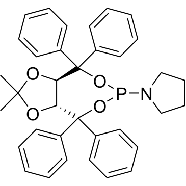 1-[(3aR,8aR)-Tetrahydro-2,2-dimethyl-4,4,8,8-tetraphenyl-1,3-dioxolo[4,5-e][1,3,2]dioxaphosphepin-6-yl]pyrrolidine|CS-0087732