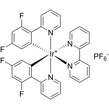 (2,2'-Bipyridine)bis[2-(2,4-difluorophenyl)pyridine]iridium(III) hexafluorophosphate|CS-0087750