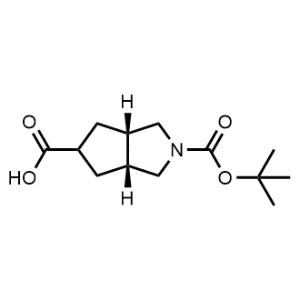 rel-(3aR,6aS)-2-(tert-Butoxycarbonyl)octahydrocyclopenta[c]pyrrole-5-carboxylic acid|CS-0087877
