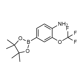 4-(4,4,5,5-Tetramethyl-1,3,2-dioxaborolan-2-yl)-2-(trifluoromethoxy)aniline|CS-0088016