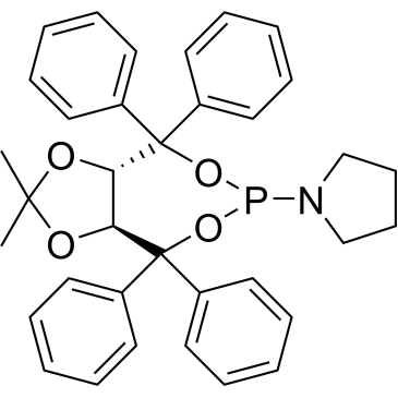 1-[(3aS,8aS)-Tetrahydro-2,2-dimethyl-4,4,8,8-tetraphenyl-1,3-dioxolo[4,5-e][1,3,2]dioxaphosphepin-6-yl]pyrrolidine|CS-0088067