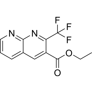 Ethyl 2-(trifluoromethyl)-1,8-naphthyridine-3-carboxylate|CS-0088350
