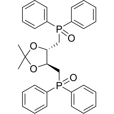 [[(4S,5S)-5-[(Diphenylphosphinyl)methyl]-2,2-dimethyl-1,3-dioxolan-4-yl]methyl]diphenylphosphine oxide|CS-0088654