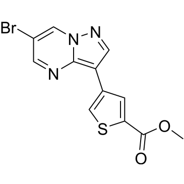 Methyl 4-(6-bromopyrazolo[1,5-a]pyrimidin-3-yl)thiophene-2-carboxylate|CS-0088896
