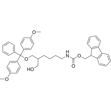 (9H-Fluoren-9-yl)methyl (6-(bis(4-methoxyphenyl)(phenyl)methoxy)-5-(hydroxymethyl)hexyl)carbamate|CS-0088982